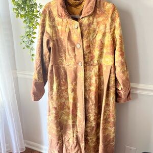 April Cornell Autumn Tones Trench Coat